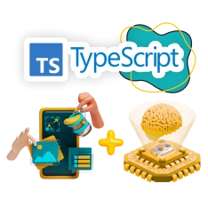 TypeScript + AI: создаём умные веб-приложения - КИБЕРшкола программирования для детей, компьютерные курсы для школьников, начинающих и подростков - KIBERone г. Солнечногорск