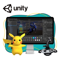Мир игр на Unity 2D на популярном движке + AI-помощники - КИБЕРшкола программирования для детей, компьютерные курсы для школьников, начинающих и подростков - KIBERone г. Солнечногорск
