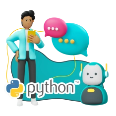 Умный чат-бот на Python на Telegram - КИБЕРшкола программирования для детей, компьютерные курсы для школьников, начинающих и подростков - KIBERone г. Солнечногорск