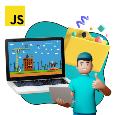 Программирование на JavaScript. Учимся создавать игры! - КИБЕРшкола программирования для детей, компьютерные курсы для школьников, начинающих и подростков - KIBERone г. Солнечногорск