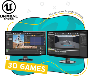 Unreal Engine 4. Игровой движок - Школа программирования для детей, компьютерные курсы для школьников, начинающих и подростков - KIBERone г. Солнечногорск