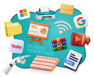 Цифровая база для школьника - КИБЕРшкола программирования для детей, компьютерные курсы для школьников, начинающих и подростков - KIBERone г. Солнечногорск